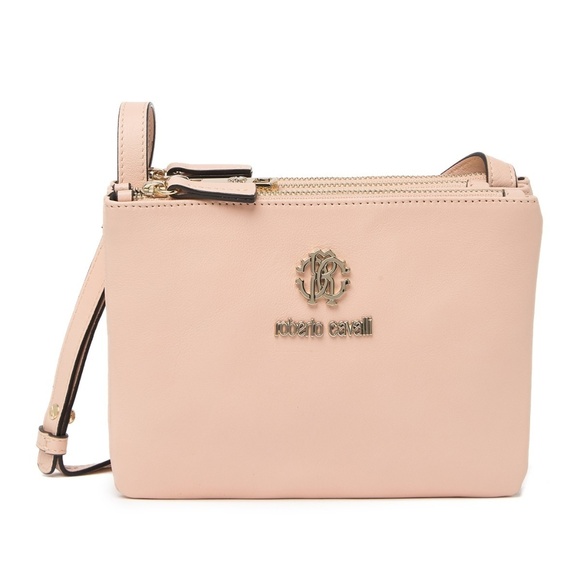 $1450 Roberto Cavalli leather crossbody‎ - Picture 1 of 6